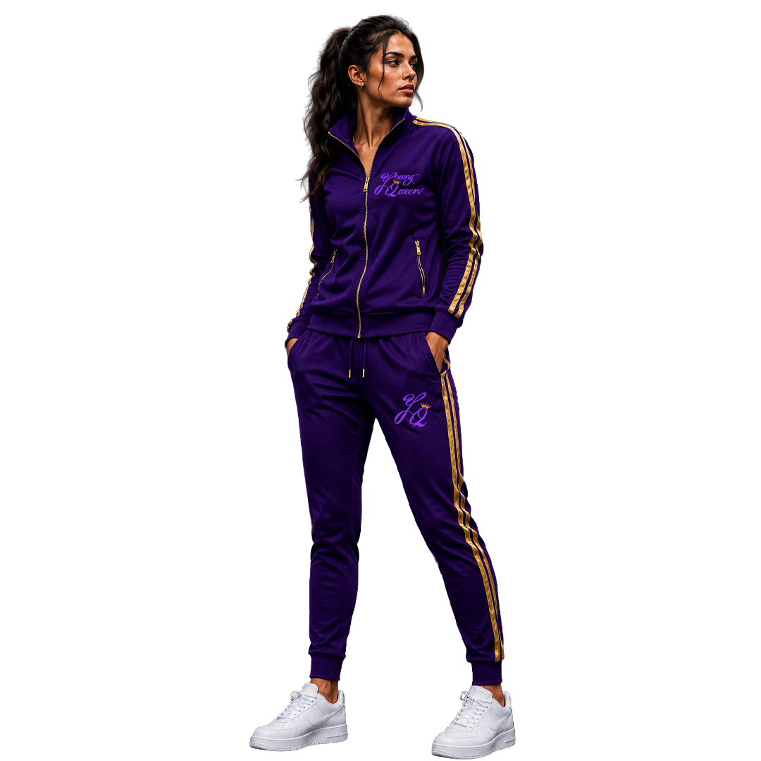 Purple Young Queen Tracksuit thumbnail 1