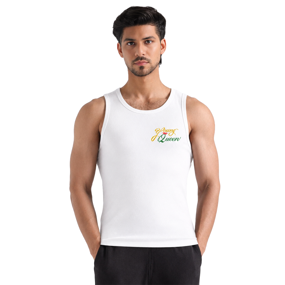 Sando White Tank Top thumbnail 1